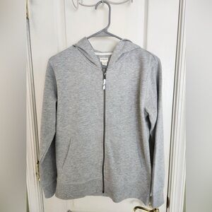 J Crew Crewcuts Light Gray Zip-Up Hoodie